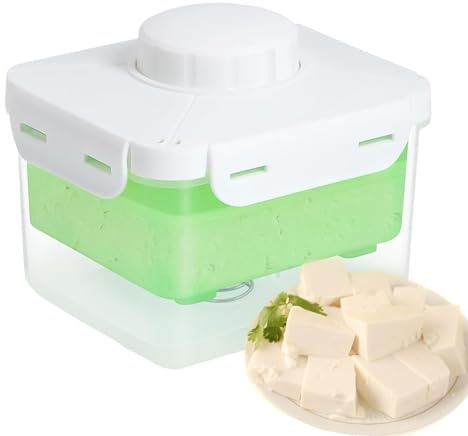 PurePress Maker – Paneer Presse, Abtropfsieb, Werkzeug, tragbare Käseform, einfache Wasserentfernung für festen Paneer, hausgemachten Frischkäse, besserer Geschmack in der Küche