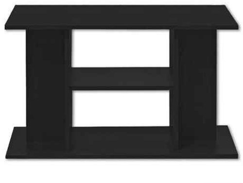 Diversa Aquarium Unterschrank Budget 80 x 35 x 60 cm, Aquarienschrank Terrarium Schrank (Schwarz)