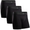 DANISH ENDURANCE Herren Boxershorts, Schwarz - 3 Pack, Gr.- S