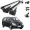 OMAC Dachträger kompatibel mit Mercedes Viano Vito W639 2003-2014 Gepäckträger Aluminium Grau 2X