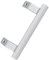 Spares2go Türgriff Haltegriff für Liebherr Kühlschrank Gefrierschrank (weiß, 215mm)