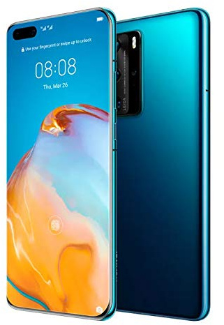 Huawei P40 Pro - Smartphone 256GB, 8GB RAM, Dual Sim, Deep Sea Blue