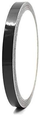 Finest Folia 10 Meter (0,79€/Meter) Zierstreifen Auto Motorrad Boot Modellbau Farbauswahl Dekorstreifen Seitenstreifen Klebestreifen (Dunkelgrau, 6mm Breite)