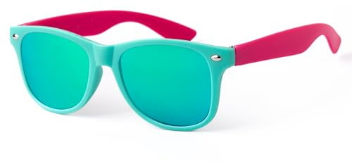 Kiddus Kinder Sonnenbrille 4-7 Schutz Kategorie 3, Sonnenbrille Mädchen und Jungen, Kindersonnenbrille ab 4 Jahren, Kleinkinder, elegant und sicher