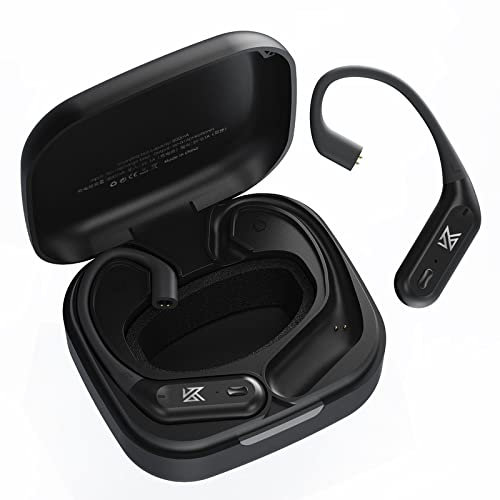 KZ AZ09 Pro Qualcomm QCC3040 Bluetooth 5.2 Reducción de ruido Módulo Bluetooth Cable de actualización Gancho de oreja con 0.75/0.78mm (negro)