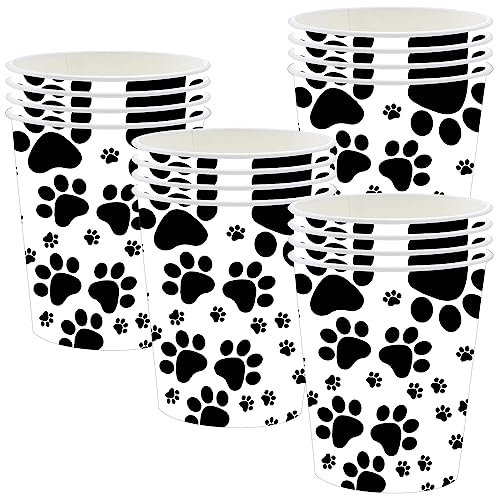 Lot De 16 Gobelets En Papier Imprimé Chien Pour Fête D'Animaux De Safari Dans La Jungle, Ensemble De Décorations De Table Pour Enfants, Fournitures De Fête Pour Reptiles De Safari Dans La Jungle