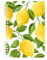 YOUJUNER Notizblock Gelbe Zitrone Spiralblock Notizbuch Notebook Journal, A5, 60 Blatt, 120 Seiten, 80 g Papier