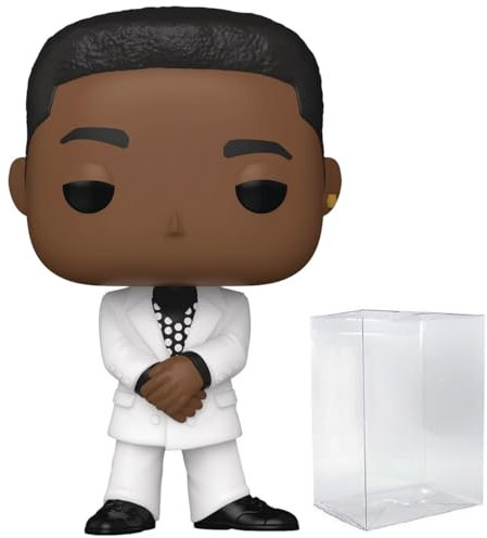 POP TV: WB 100 – Family Matters, Steve Urkel Limited Edition Chase Funko Vinyl-Figur (Bundled with Compatible Box Protector Case), mehrfarbig, 9,5 cm