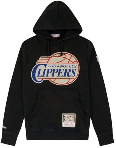 Mitchell & Ness NBA/HWC Worn Logo Hoody - Los Angeles Clippers, XL