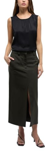 ETERNA Damen Viscose Shirt Loose FIT sl schwarz 42_D_sl