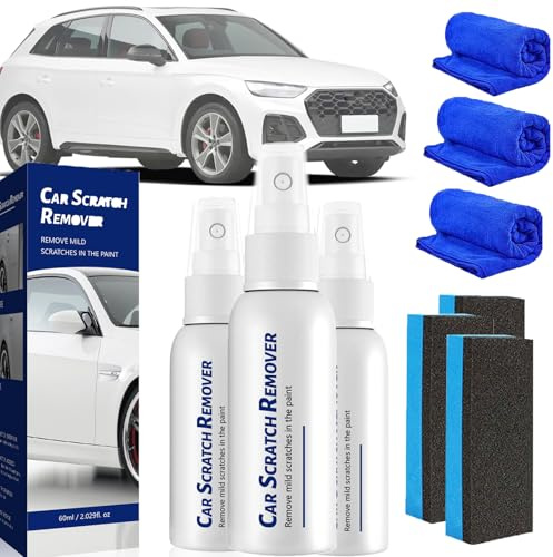 Car Scratch Remover, Car Scratch Repair Agent,2024 New Kratzer Entferner,Autolack Reparatur Kratzer Spray FüR Autos Und MotorräDer (100ml,3PCS)