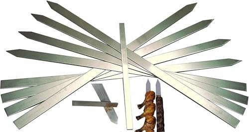 BBQ Flat Skewer Extra Wide Long for Kobidah Persion Kabab Brazilan Kabab and Resturants (6)