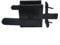 Double Side Auto Gate Latch, Heavy Duty Aluminum Double-Sided Handle Garden Gate Latch For Wood Fence Garden Outdoor Yard(Black)