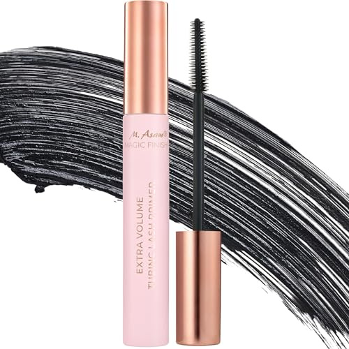 M. Asam Magic Finish Extra Volume Tubing Lash Prime (10 ml) | Tubing mascara für definierte Wimpern, verlängernder Halt, pflegende Textur und tiefschwarzes Finish