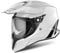 AIROH Commander, CM14 Casco per Moto Unisex adulto, XS, Bianco