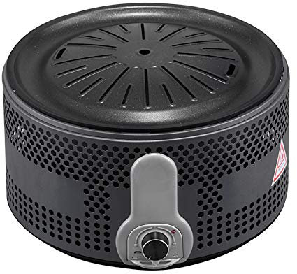 barbecue portatile 13.4 Smotelless BBQ Grill Grill rimovibile Fan elettrica a forma rotonda Forma rotonda Portatile Griglia a carbonizzatore Animale Bakeware Accenditura Abbigliamento Abbigliamento r