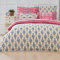 Mixibaby Bettwäsche Bettgarnitur Bettbezug Baumwolle 135x200 155x220 200x200 200x220 Modern, Größe:200 x 220 cm, Design Bettwäsche:Violette D27