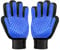 flintronic 2 Stück Haustier Handschuh Bürste, Handschuh Katzen Handschuhe für Haustiere Fellpflege, Beide Hände Katzenhandschuh für Kurzhaar und Langhaar（Universell für Katzen und Hunde）