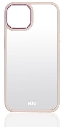 Fun Camera Protect Cover Clear Pink für Apple iPhone 14 Pro
