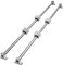 VEVOR Linearführungsschienen-Set, SFC20 1000 mm, 2 Stück 39,4 Zoll/1000 mm SFC20-Führungsschienen, 4 Stück SC20-Gleitblöcke, 4 Stück Schienenstützen, Linearschienen und Lagersatz für automatisierte Ma