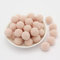 10mm ca. 288 Stück Bunte Mini Pompons zum Basteln filzkügelchen Bunt pom pom Bälle Kleine Bommeln Flauschigen Plüschbälle für Dekorieren Verzieren Nähen DIY Kreativen Handwerk,Beige