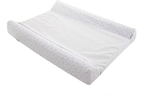 Cambrass - cambiador bebe para comoda bañera - adaptador rígido de cómoda bañera para cambiar al bebé - cambiador desenfundable para mueble bañera - Magia Verde 50x70x9 cm