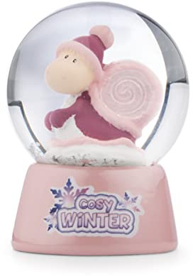 NICI Schüttelkugel Schnecke pink SOA 6,5cm