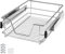 Ansobea Spülschrank Organizer Teleskopschublade 40cm Schrankauszug Küche Spülenunterschrank Organizer Schrankauszug Schubladeneinsätze für Küchenschrank inkl. Schienen, 4 Stück