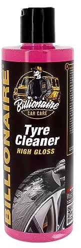 S SUMEX Billionaire Tyre Cleaner High Gloss Limpia Neumático Alto Brillo Gel Recuperador y Abrillantador de Neumáticos Protege Mantiene y Nutre la Elasticidad del Caucho Aroma a Gominolas 500ml