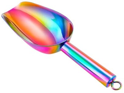 Cabilock pallina di gelato palette in acciaio inossidabile mini cubetti di ghiaccio ice cream scoop cucchiai confettata paletta per ghiaccio per fabbricatore di ghiaccio cibo