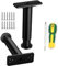 Pieds de Support de Meuble,Pieds de Support en Fixation en Métal,Pieds de Meubles Réglables 2PC Pieds de Sommier à Lattes Universel pour Meubles Armoire Meuble TV Canapé Lit Table