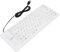 Clavier en Silicone à 85 Touches, Clavier en Silicone Souple, Léger et Portable, Diverses Couleurs pour Ordinateur Portable (White)