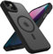 KPPIT for iPhone 13 Case, Compatible with MagSafe, Shockproof Drop Protection, Frosted Translucent Back Phone Case for iphone 13,Black