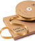 Vitalizart 0,95cm x 91 m Gold Satinband, Doppelseitige Geschenkband für Geschenkverpackungen & Basteln, Seidiges Bänder für Blumenstrauß & Dekoration, Dünnes Satinband mit Aufbewahrungsbox