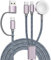 4Ft Upgraded 3 in 2 USB C Cable for Apple Watch iPhone Charger with Magnetic Charging USB C Multi Charger Cable Compatible with iWatch Ultra/Ultra 2/SE/SE2/10-1, iPhone 16/15/14/13/12/11, Galaxy S23