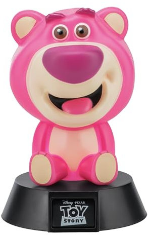 Paladone Toy Story Lotso Knuddelbär-Leuchte, offiziell von Disney lizenzierte 3D-LED-Lampe, batteriebetrieben, Sammlerstück für Kinder und Erwachsene, Schlafzimmer und Zuhause, Film-Merchandise