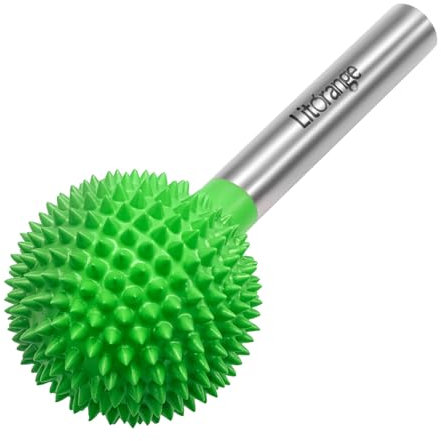 Litorange Hartmetall Holz Kugelfräser mit langer Spitze für Bohrmaschine, 1/4 Kugelkopfschleifer für Elektrischer Geradschleifer, Holzfräser, Kugelraspel für Holzbearbeitung und Holzschnitze