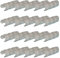 VIVIWI 20pcs Durabilità ABS Leghe Tubo Clip Serre Antiruggine Film di Fissaggio Clip per Casa e Industriale
