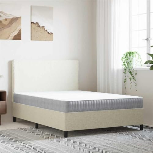 Eleganz Matratze 140x200 cm Taschenfederkern Mittel - Mittelharte Federkernmatratze für erholsamen Schlaf, optimal für Schlafzimmer & Gästezimmer, punktelastische Unterstützung