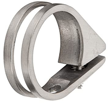 TiTo Titanium Seatpost Clamps for Bicycle Mountain Bike Road Bicycle 34.9mm/31.8mm Titanium Alloy Seat Tube Clip (34.9 mm)