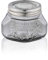 LEIFHEIT 36315 Vorratsglas, Glas, grau, 12,5 x 9 x 9,5 cm