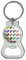 GRAPHICS & MORE Fun Colorful Flip Flops on Sand Pattern Keychain with Bottle Cap Opener