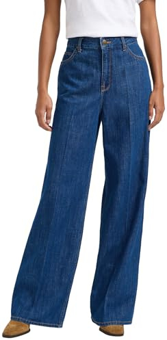 Lee Women's Stella a Line Jeans, Dark Eton, 29W / 31L