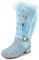 Kosplay Stivali da Principessa Ragazze Elsa Bambini Stivali da Neve Morbide Fodera Calda Stivaletti Ragazze Inverno Scarponi da Sci all'aperto Partito Principessa Scarpe Eleganti