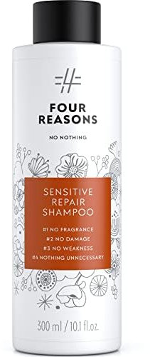 No Nothing Sensitive Repair Shampoo – für geschädigtes Haar, empfindliche Kopfhaut und Haut, parfümfrei, hypoallergen – 10,15 oz