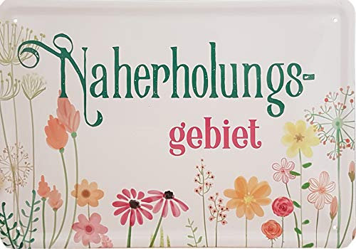 Geschenkeparadies 24 Blechschild Naherholungsgebiet