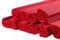 Netuno 10 rollos de papel crepé rojo 200 x 50 cm papel para manualidades decoración fiestas bodas cumpleaños DIY envoltorios regalo carnaval Pascua Navidad