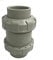 Diameter 20mm Gray Non Return Valve Water Block Leak Protection Valve in-Line Washing Machine Dishwasher Valve