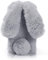 Everainy Compatible for iPhone 5/iPhone 5s/SE 2016 Case Silicone Furry Plush Cute Bunny Ears Soft Bumper Pretty Diamond Warm Fluffy Rabbit Funny Cover Shockproof Rubber Protective (gray 1)