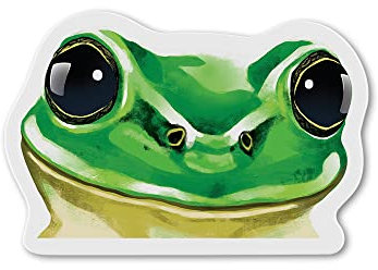 WIRESTER Kühlschrankmagnet, Dekoration für Küche, Kühlschrank, grüner Frosch